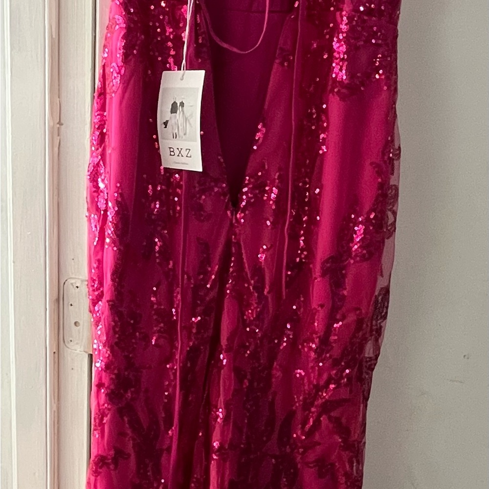 Pink Sequin Formal Dress NWT - Picture 2 of 7